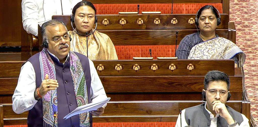 राज्यसभा में तरुण चुघ बोले- पंजाब में पाकिस्तान से ड्रोन के जरिए भेजा जा रहे हथियार और मादक पदार्थ