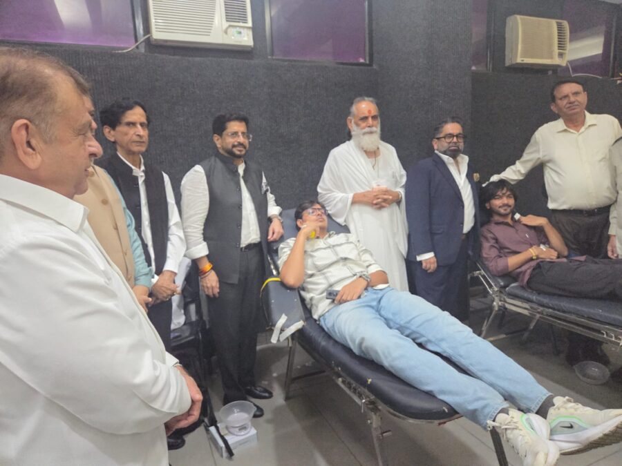 मानव रचना के मेगा रक्तदान शिविर में 2366 यूनिट रक्तदान