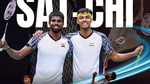भारत की स्टार पुरुष युगल जोड़ी सात्विक-चिराग ने शानदार वापसी से जीता चाइना मास्टर्स का खिताब