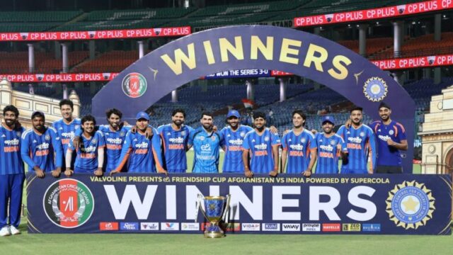 अभिषेक शर्मा के सबसे तेज शतक से भारत ने अफगानिस्तान का 3-0 से किया सफाया