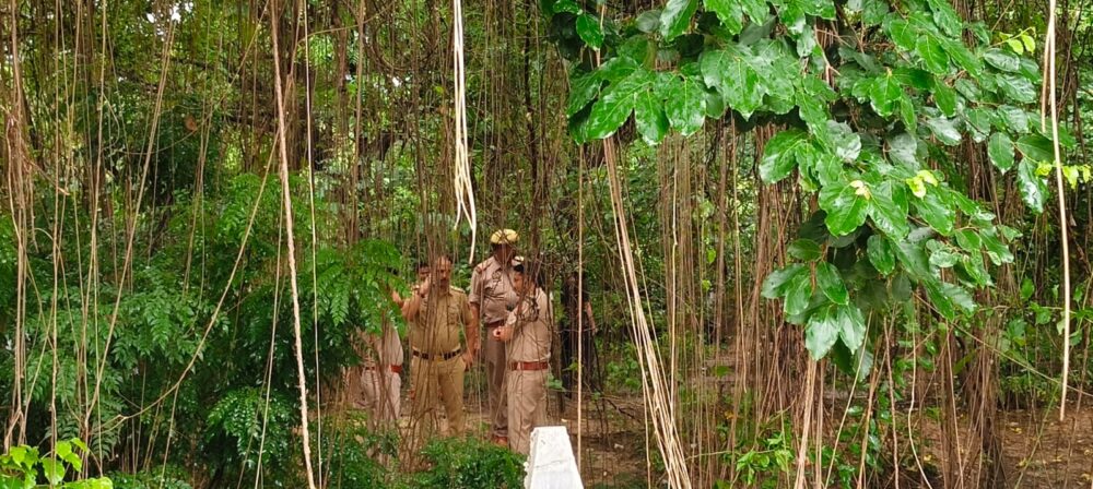 जंगल में संदिग्ध परिस्थितियों में पेड़ से लटका मिला युवती का शव
