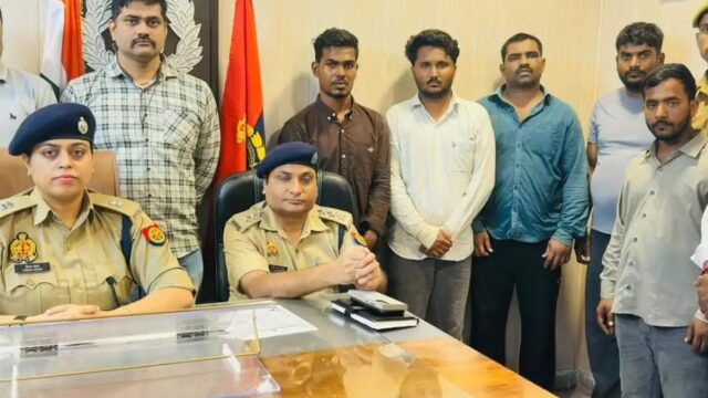 चारबाग में अंतरराज्यीय जेबकतरा गिरोह का पर्दाफाश,पांच गिरफ्तार
