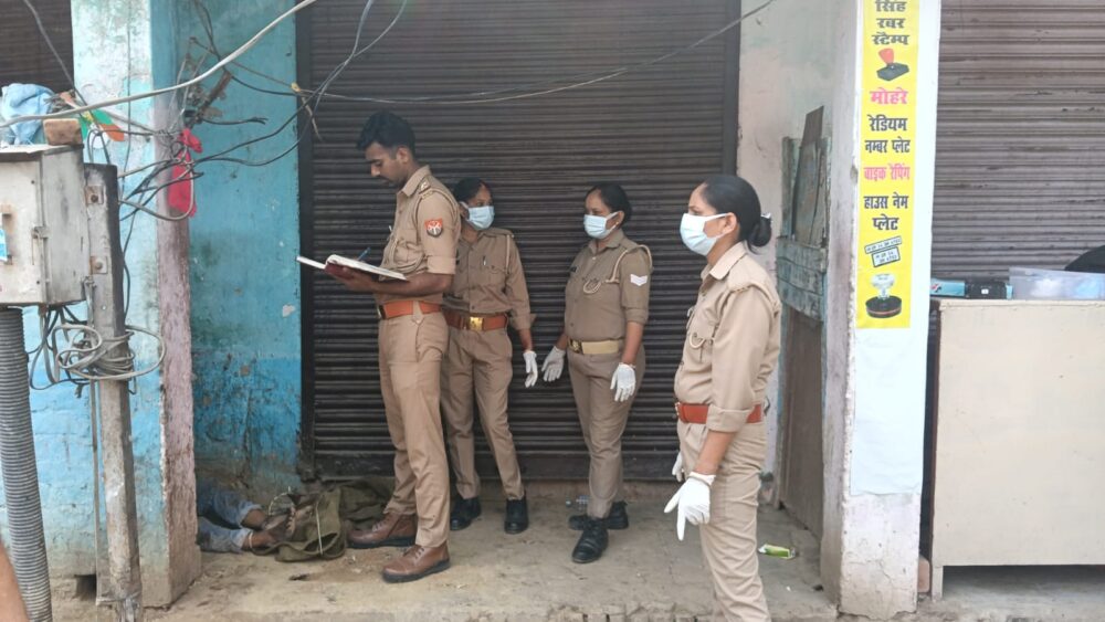 मानसरोवर मार्केट में मिला लहुलुहान महिला का शव