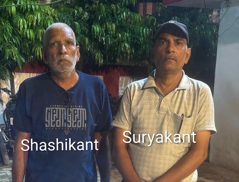 बदायूं के इनामी दो सगे भाई गिरफ्तार
