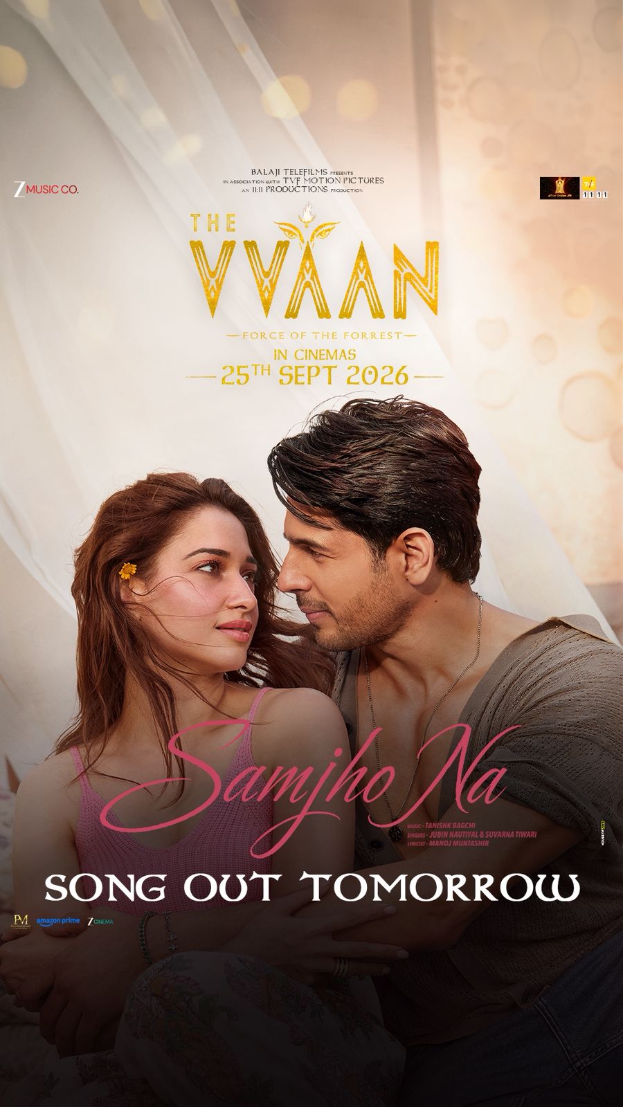 ‘Vvaan’ के रहस्य के बाद अब रोमांस का रंग, सिद्धार्थ मल्होत्रा और तमन्ना भाटिया ‘Samjho Na’ में साथ आएंगे