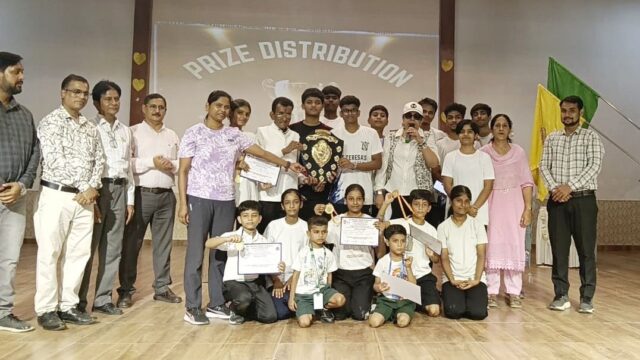 परंपरागत खेल महोत्सव में सेंट टेरेसा कॉलेज बना ओवरऑल चैंपियन