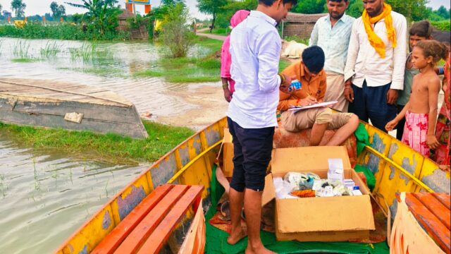 बाढ़ प्रभावितों के लिए राहत अभियान जारी: हर मोर्चे पर लगातार मुस्तैदी