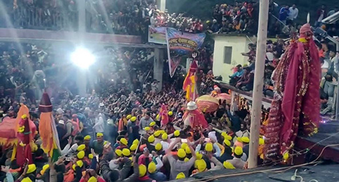 निर्जन पड़ावों की ओर बढ़ी नंदा देवी की बड़ी जात, सुरक्षा के पुख्ता इंतजाम