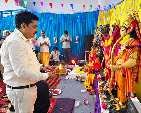 मशीनों की पूजा, सुंदरकांड का पाठ और हवन की आहुति, विश्वकर्मा जयंती पर भक्तिमय हुआ आंचल प्लांट