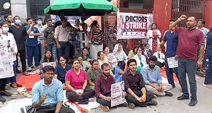 पीजी डॉक्टरों का आंदोलन तेज, ओपीडी सेवाएं बाधित
