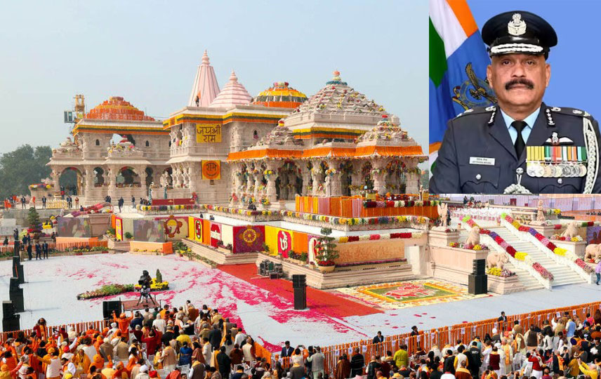 राम मंदिर के पहले सीईओ बने  पूर्व एयर मार्शल जितेंन्द्र मिश्रा
